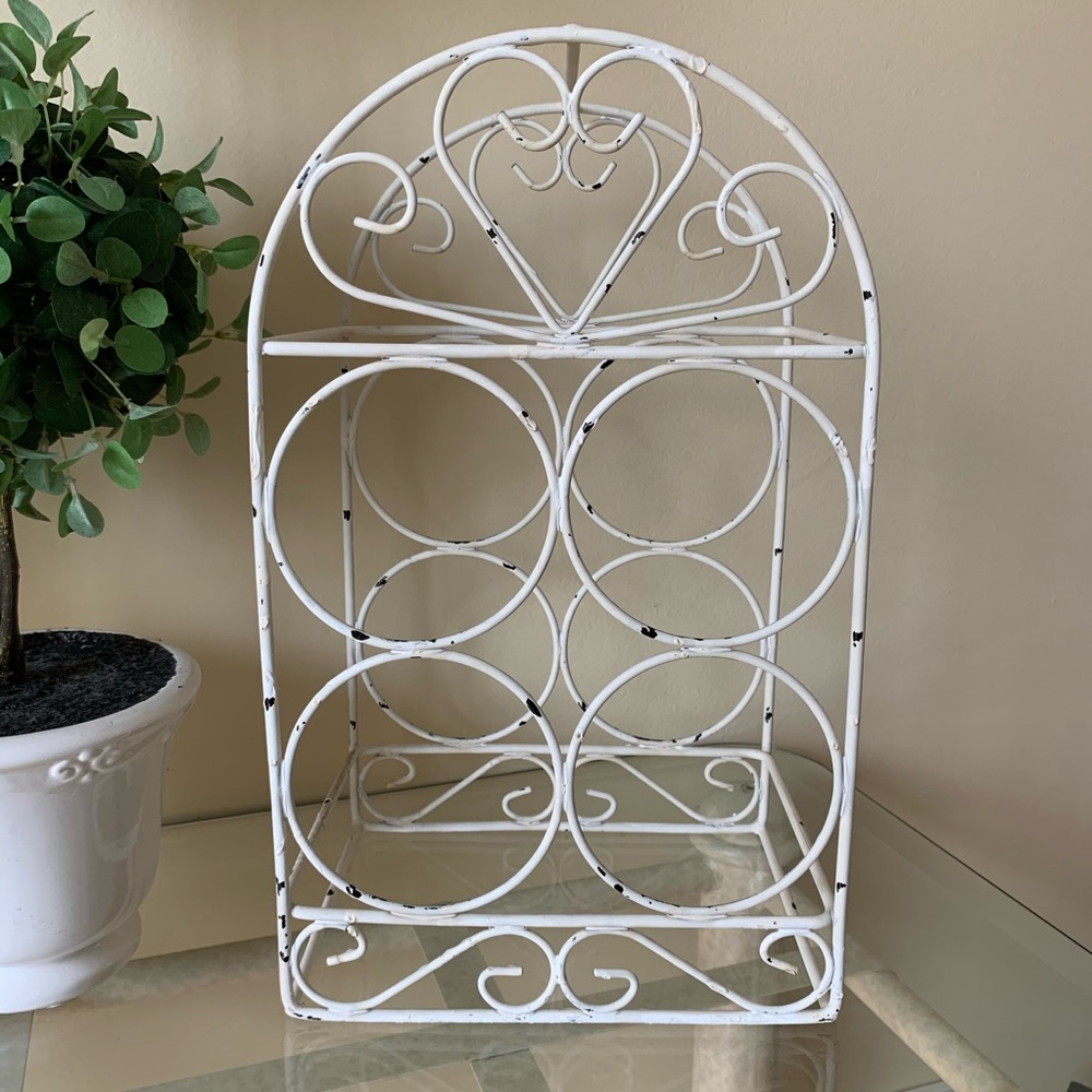 Shabby Chic Wine Rack